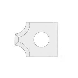 N031 Reversible Knife HWM radius - 2xR2 15x18x2 UNI