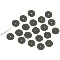 Rotary Tool Cutting Disc Set 35pcs + mandrel S=3,2 mm