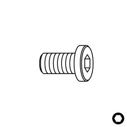 Screw - M4x6 mm for F612